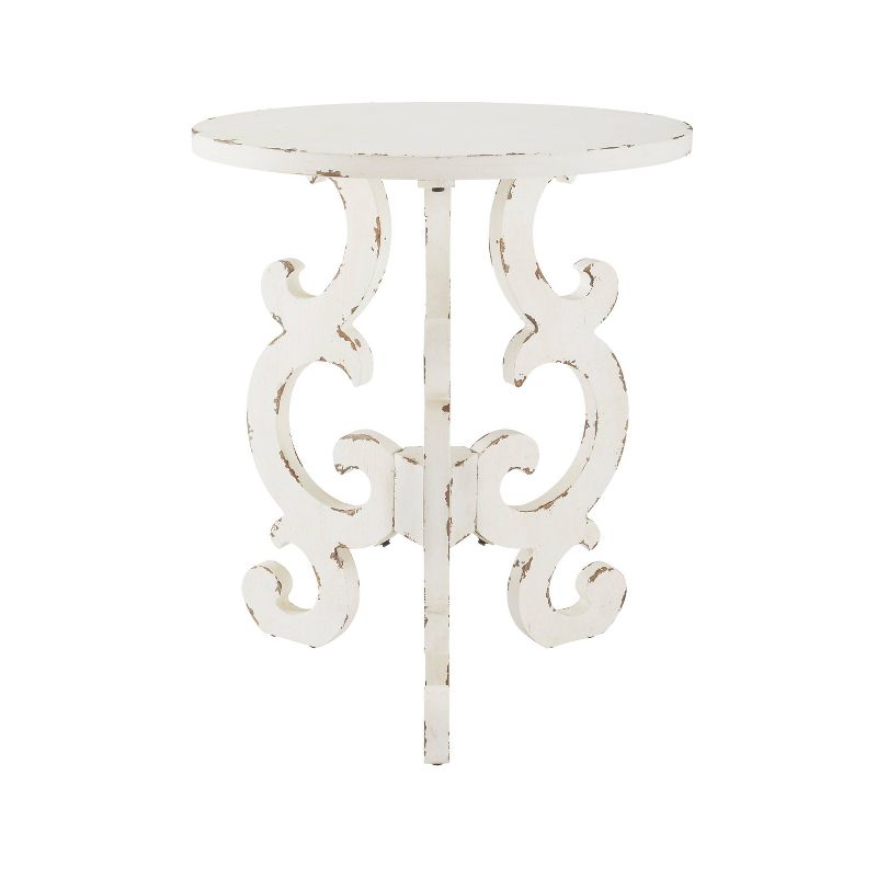 Christos Transitional End Table White - Powell, 3 of 10