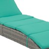 Sunsitt Outdoor Adjustable Chaise Lounge Chair with Removable Cushion - 3 of 4