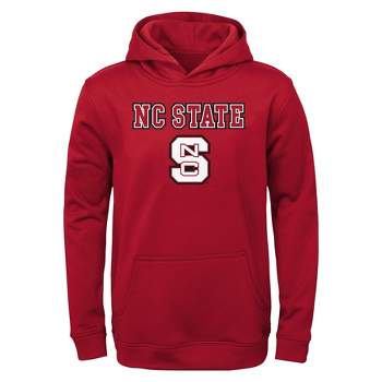 NCAA NC State Wolfpack Boys' Poly Hooded Sweatshirt