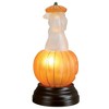 Old World Christmas 9.5 Inch Ghost Pumpkin Light Jack O Lantern Ghost Novelty Sculpture Lights - 3 of 3