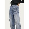 Women's CRISS CROSS CUTOUT JEANS - J.ING - 2 of 2