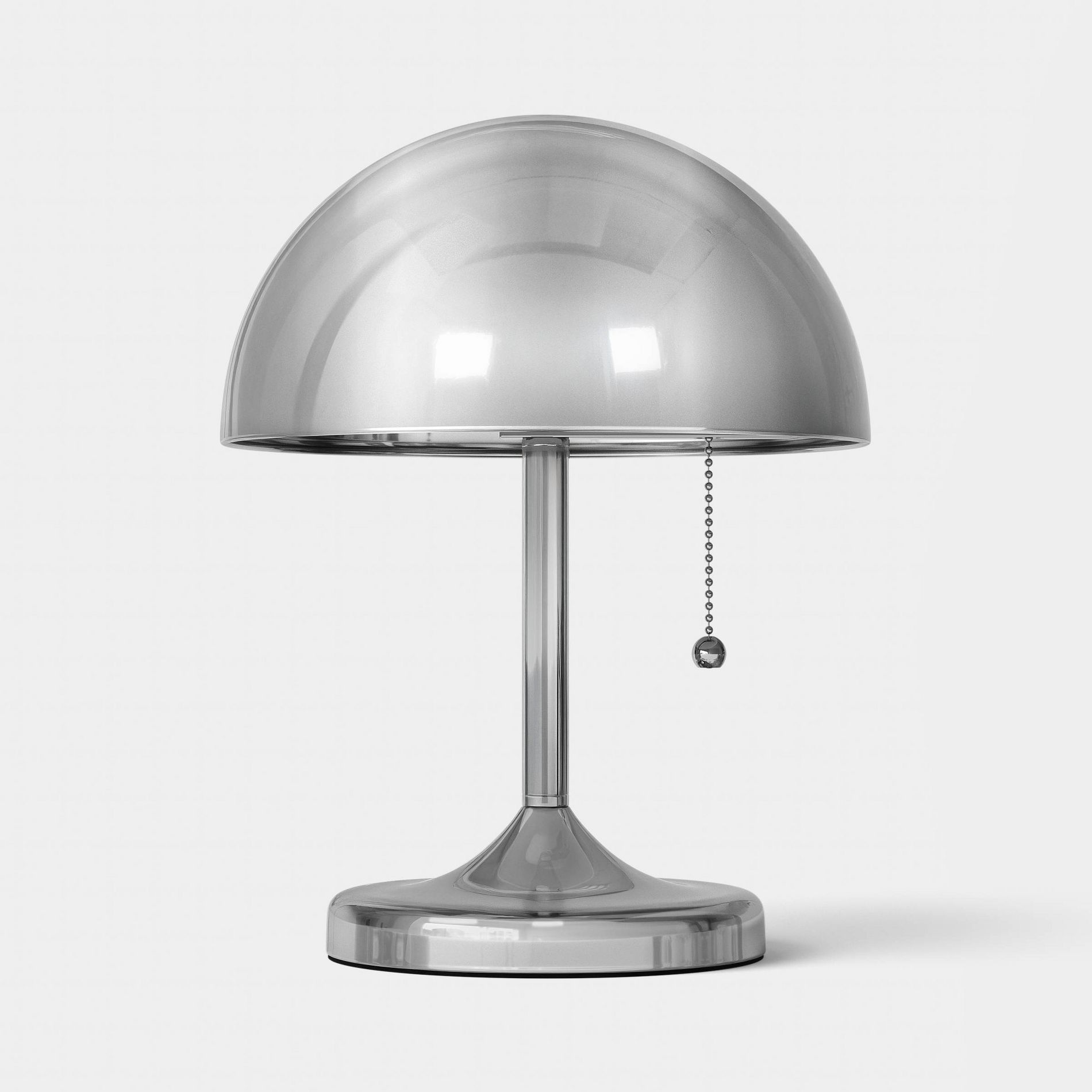Trend Metal Shade with Chrome Base Table Lamp Silver - Room Essentials™