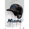 Trends International MLB Miami Marlins - Drip Helmet 22 Unframed Wall Poster Prints - 4 of 4