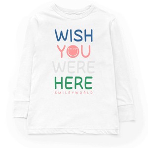 The Juniper Shop SmileyWorld Wish You Were Here Youth Long Sleeve Tee - 1 of 4