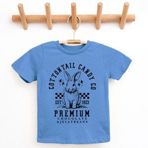 The Juniper Shop Cottontail Candy Premium Chocolate Youth Short Sleeve Tee - 1 of 4