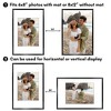 Americanflat Aluminum Picture Frame with Mat - 4 of 4
