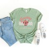 Simply Sage Market Women's Retro Teaching Is A Work Of Heart Short Sleeve Graphic Tee - 2 of 2