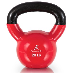 ProsourceFit Vinyl Coated Iron Kettlebell, Each - 1 of 4
