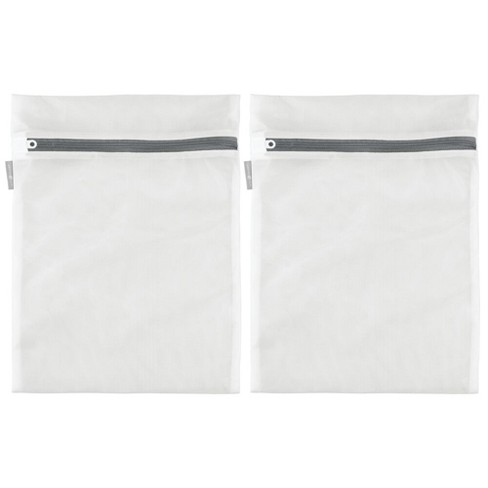 Mdesign Laundry Mesh Fabric Wash Bag, Zipper Closure : Target