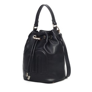 MKF Collection Soraya Buckle Shoulder Bag Faux Leather Handbag by Mia K - 1 of 4