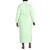 Lands' End Women's Cozy Plush Long Wrap Robe - 2 of 3