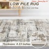 Modern Abstract Rug 5x7/6x9/10x13 Washable Rug for Living Room, Non Slip Non Shedding Contemporary Carpet - 4 of 4