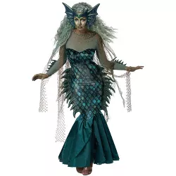 California Costumes Dark Sea Siren Adult Costume