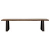 Coaster,Ditman Live Edge Wood Dining Bench Grey Sheesham - 2 of 4