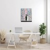 Stupell Industries Modern Romantic Rainfall Silhouette Canvas Wall Art - 2 of 3
