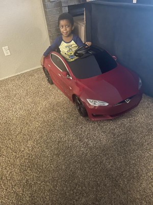 Tesla electric hot sale car kids