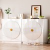 Fredees 31.5" Modern and Elegant Sideboard with Adjustable Shelves – Perfect for Kitchen, Entryway, or Living Room Storage. - 3 of 4
