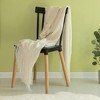 Deerlux Decorative Throw Blanket - 50x60 in Soft Knit with Fringe Edges for a Cozy Touch to Your Living Space, All-Season, Ideal for Lounging, Gifting - 3 of 4
