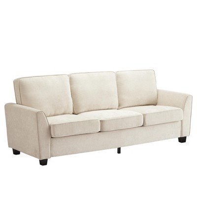 83 Inch Modern 3 Seater Sofa,Deep Seat Couch with Washable Detatchable Covers,Comfy Chenille Couch,Oversized Cloud Sofa for Living Room,Apartment