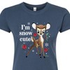 Women's - Disney - Christmas - I'm Snow Cute Fitted Graphic T-Shirt - 2 of 3