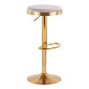 Set of 2 Dakota Glam Adjustable Barstools - LumiSource - 2 of 4