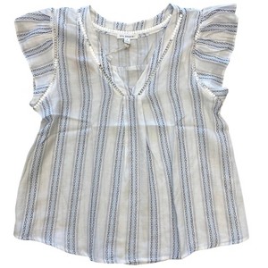 Women's Wo's Stripe Crop Top - Blu Pepper - 1 of 2