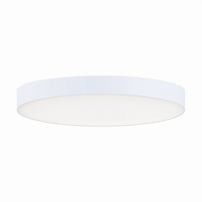 Maxim Lighting Trim 1 - Light Flush Mount in  White