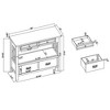 Bella Depot 36.02''W Farmhouse Console Table - 4 of 4
