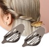 Unique Bargains Women's Plastic Hair Claws 4.69"x1.89"x1.02" 3Pcs - 2 of 4