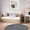 Modern Washable Hallway Runner,Bohemian Rugs ,Non-Slip Non-Shedding Kitchen Entrway Bathroom Floor Mat for Living Room Bedroom - 3 of 4