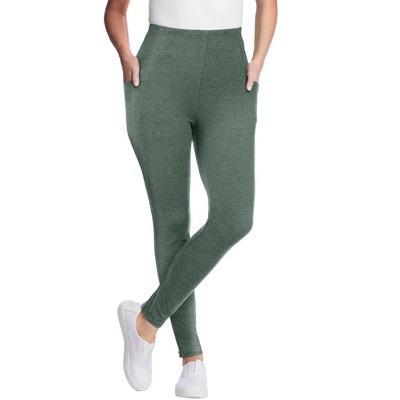 Woman Within Plus Size Tall Pocket Legging