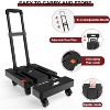 Acoinel 500LB Folding Hand Truck Portable Dolly with 6 Wheels for Moving - 4 of 4