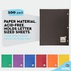 Paper Folders with Pockets 2 Pocket Folders Bulk,Two Pocket Folders , Bulk Folders , 100 Pack File Folders with Pockets, 25 Pack - by Enday - 4 of 4