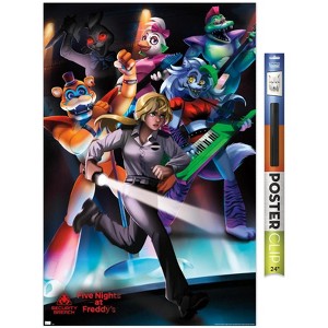 Trends International Five Nights at Freddy's: Security Breach - Group Unframed Wall Poster Prints - 1 of 4