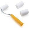 Foam Paint Roller Kit ,6 Pack Mini Paint Rollers with Refills, Small Sponge Roller ,small paint roller - 2 of 4