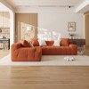 NicBex Couches for Living Room L-Shape Sectional Couch with Chaise Modern Upholstered Deep Seat Modular Couch, No Assembly Required - 2 of 4