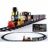 Northlight 20pc Black and Red Battery Operated Classic Train Set 12" - 4 of 4