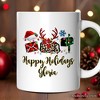 Postal Worker Buffalo Plaid Christmas Mug Gift (Non-Custom Only)| OrnamentallyYou - image 4 of 4