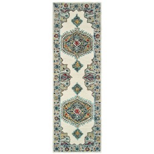 Oriental Weavers Zahra 75505 Ivory/ Grey Indoor Area Rug - 2'6" x 8' - 1 of 1
