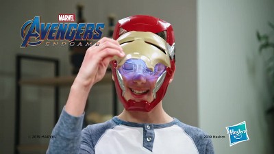 Masque interactif Iron Man Avengers Marvel Hasbro casque sonore