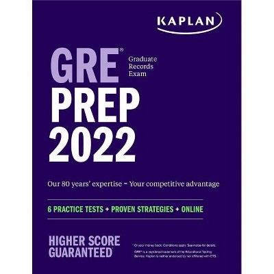 GRE Prep 2022 - (Kaplan Test Prep) by  Kaplan Test Prep (Paperback)