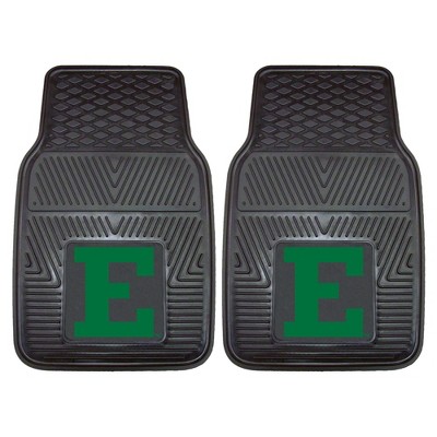 NCAA Eastern Michigan Eagles Vinyl Car Mat Set - 2pc