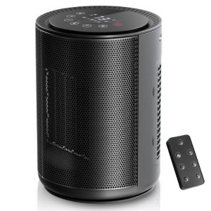 R.W.FLAME Space Heater, Portable Heater Electric Ceramic Fan Small Heaters Handle Indoor Use,Child Lock,Tip-Over & Overheat Protection,ECO Mode - 1 of 4