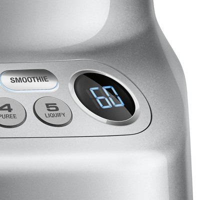 Silver 50oz Variable Speed Blender with BPA-Free Tritan Jug