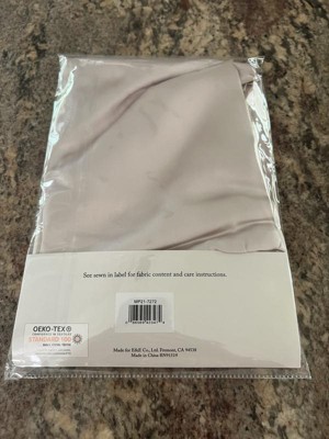 Queen Mulberry 100% Silk Pillowcase Gray : Target