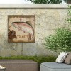 "Trout Beige" Outdoor Canvas - 4 of 4