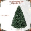 Christmas Tree, Premium Unlit Hinged Design, Dense Realistic Holiday Decor, Easy Assembly, Metal Base - 3 of 4