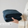 100% Premium Turkish Cotton Solid Color Bath Towel Set, Heavyweight High Absorbent Plushy & Durable Bath Towel - 3 of 4