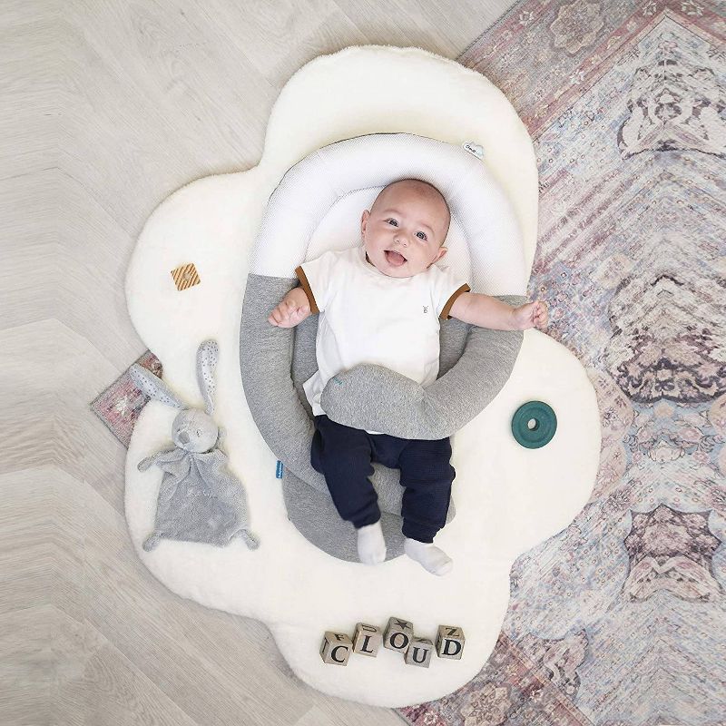 Babymoov CloudNest Organic Anti-Colic Newborn Infant Seat Lounger, 4 of 10