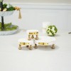 VIP Wood 8 in. White Numbered Risers Set of 3 - 3 of 4